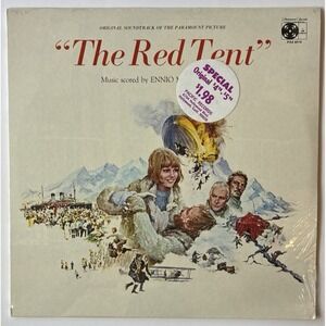 Ennio Morricone Lp The Red Tent Soundtrack On Paramount New/Sealed (L6)